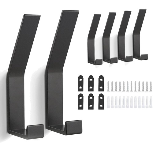 Garderobenhaken set schwarz - set,
