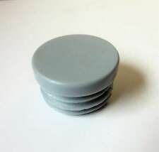 4 Stück Abdeckkappen Grau 30mm, rund, Fußkappen, Endkappen,Lamellenstopfen