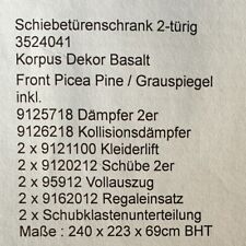 schlafzimmer komplett 180x200, Anthrazit Braun, modern, NOLTE Cepina