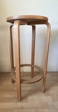 1 von 3 Alvar Aalto  Stil Bugholz Barhocker Ikea Frosta Vintage 75,5 cm (C)