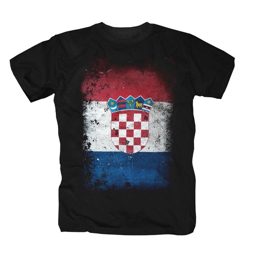 Kroatien croatia retro flag - croatia,