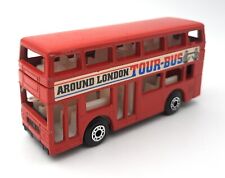 Matchbox Superfast #17 Leyland Titan London Bus Around London rot. Macau Base