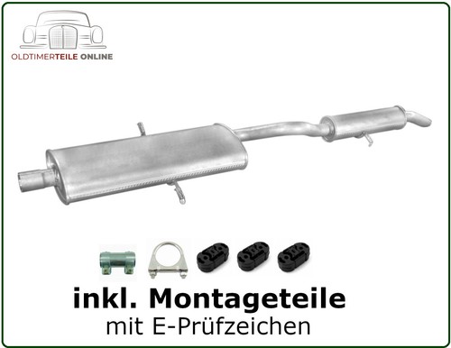 Auspuff set für - set,