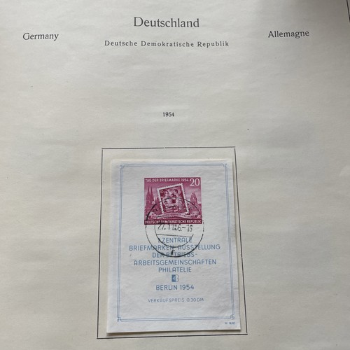 Briefmarken ddr block - block, 10