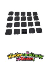 LEGO 20 x Dachstein Bogen Stein gewölbt schwarz Black Slope Curved 2x2 15068