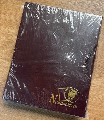 Deutsche post numisblatt album - post,