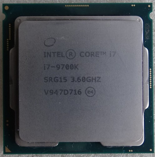 Intel core 9700k 6 ghz - intel,