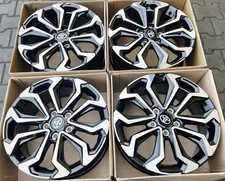 Original TOYOTA COROLLA CMS1107-10-KOE Alufelgen 17 Zoll Machined Black NEU