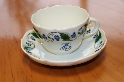 Meissen große kaffeetasse mit - meissen,