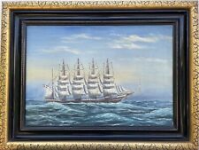 Marinemaler Kapitänsbild