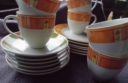 Kaffeeservice teilig - kaffeeservice,, 18-teilig