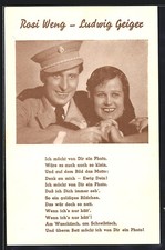 AK Rosi Weng u. Ludwig Geiger
