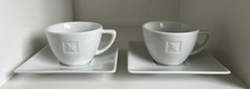 2 Orig. Nestle Nespresso Collection Cappucino Kaffee Tassen + Untertassen TOP