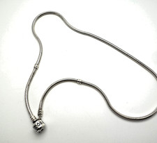 Original Pandora Beads Kette Halskette Necklace  925 Silber Charms 45cm  Nr.5f-