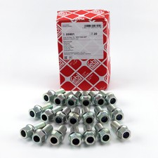 20x FEBI Radschrauben Radbolzen M14x1,5 mm für VAG VW Audi Seat Skoda