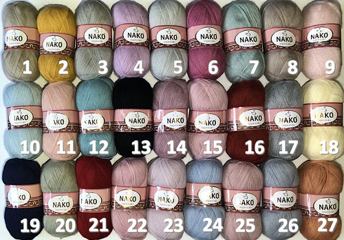 Nako angora luks - angora, mohair