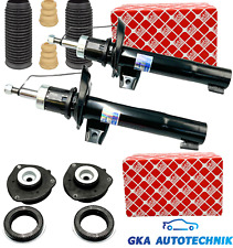 2x Stoßdämpfer + FEBI Domlager + Protection-kit Vorne FÜR VW GOLF 5 6 SEAT VW