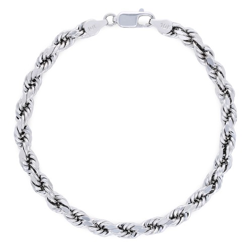 10k weiss gold 5mm - 10k,
