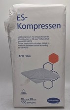 ES-Kompressen 16fach unst. - 10 x 10cm - REF 401845 - Pack 100 St - PZN 01447252