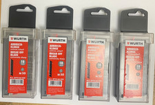 4 x Würth 50 Stück 18mm