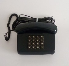 Bundespost BP Tel 01 LX Tischtelefon 16 Tasten, IWV und MFV,  dunkelblau 1990