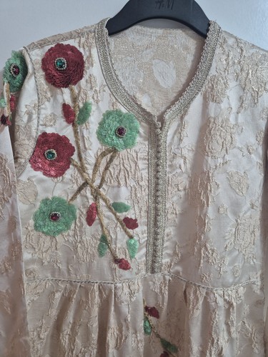 Damen kaftan kleid lang - kaftan,