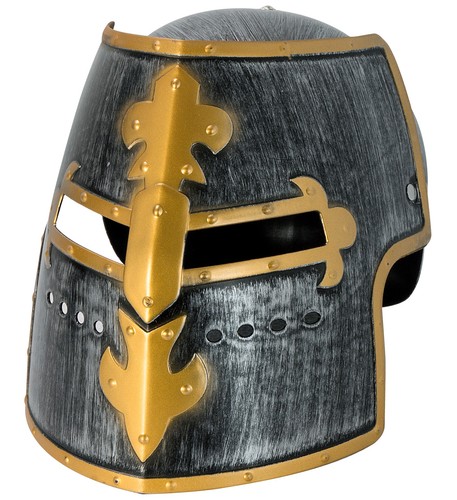 Mittelalterlicher ritter helm - ritter,