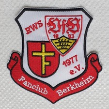 Alter VFB Stuttgart Fan Club Aufnäher für Sammler 