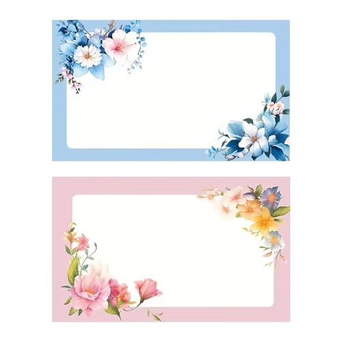 100pcs elegant floral pattern - 100pcs,