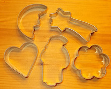 Ausstecher Klassisch Mond Komet Herz Weihnachtsmann Blume Ausstechform Weihnacht