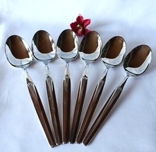 6 WMF Löffel Modell Madrid Silber Auflage 19,9 cm / ev 606(58)