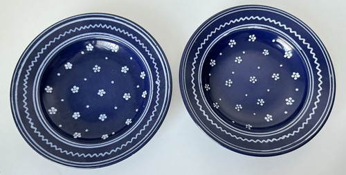 Gmundner keramik dirndl blau - keramik,