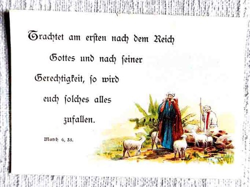 Altes lesezeichen trachtet - lesezeichen, "trachtet