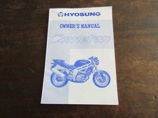 Hyosung Comet 650 2003 Owner's