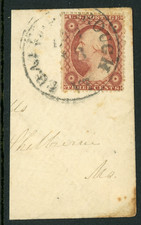 USA 1857 Washington 3¢ Dull