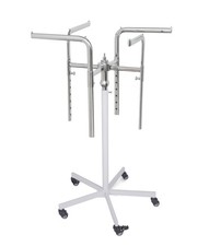 Kreuzständer Textilständer Verkaufständer Rollen Hosenständer Rollständer Profi