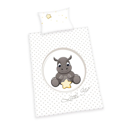 Babybettwäsche set süßes - babybettwäsche,
