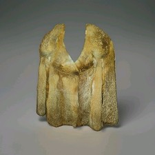 Echtpelz Jacke Damen 36/38 Rotfuchs mit Ledereinsätzen Top Zustand