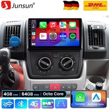 4G+64G DAB+ LTE Für Fiat Ducato 2011-2022 Autoradio Android13 Carplay GPS Navi