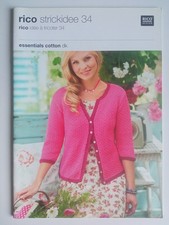 Rico Design - Strickidee - Heft Nr. 34 - essentials cotton