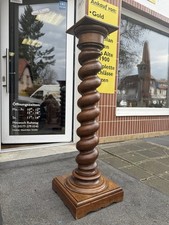 Blumensäule holz antik - blumensäule,