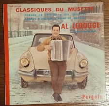 SP 7" AL LEROUGE und SON ORCHESTRE Musette AUTO DS Citroën COVER