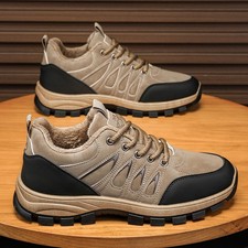 Herren Schuhe Gefütterte Trekkingschuhe Winterschuhe Outdoor Wanderschuhe