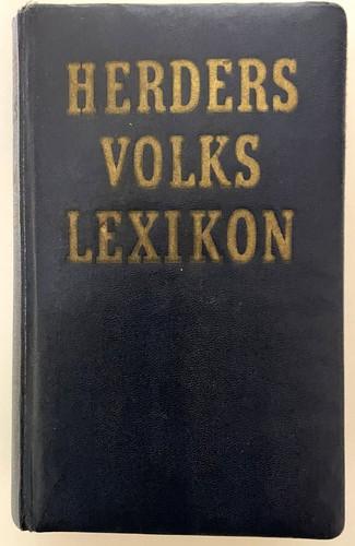 Antikes buch herders - antikes,