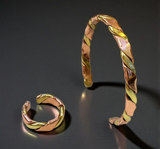 Kupfer und bronze ring - bronze, &