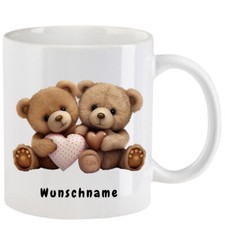 Tasse mit Teddybär - mit oder
