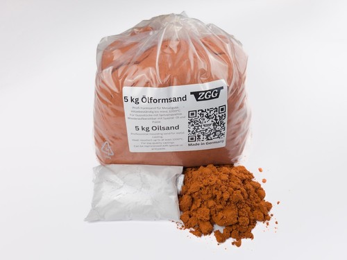 Formsand oelsand 5kg - formsand,, +