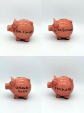 Sparschwein Spardose mit Schriftzug Hochzeit,Kaffeekasse,Benzingeld,Urlaubskasse