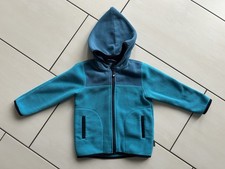 JAKO-O Polar-Fleece-Jacke Gr.92/98 mit Zwergenkapuze Blautöne Gebraucht