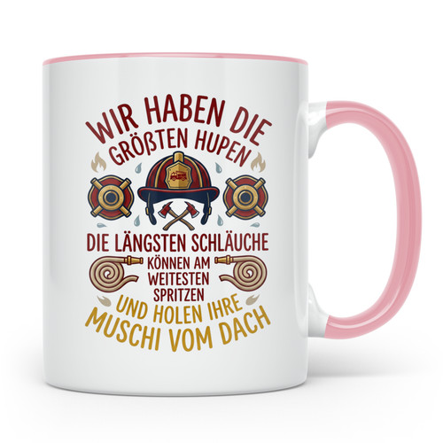 Feuerwehr tasse mit spruch - tasse,